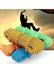 6毫米攀岩繩,輕量高張力防褪色多色攀岩繩,登山繩加厚版