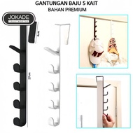 GANTUNGAN GNR Clothes hanger door cupboard hat bag 5 naillessHOOK/hanger clothes hanger clothes dryi
