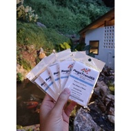 1 Clear Envelope Card Yuki Size 6.2x9 Cm 50 Envelopes