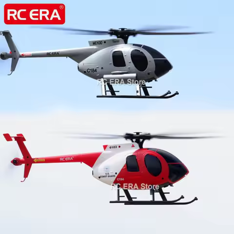 RC ERA C184 MD500 Gyro Optical Flow Auto-Stabilized Micro Size RC Helicopter for Adults Beginners Re