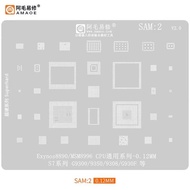 0.12mm AMAOE Stencil SAM:2 For SAMSUNG S7 G9300 9350 9308 G930F Exynos8890 MSM8996 CPU Reballing Ste