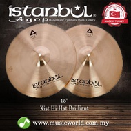 İstanbul Agop Cymbal 15  Xist Hi-Hat Brilliant Cymbal (XHB15)