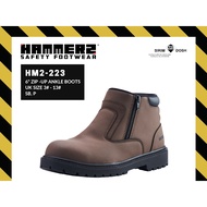 HAMMER 2 SAFETY FOOTWEAR HM2-223 6'' Zip-Up Ankle Boots