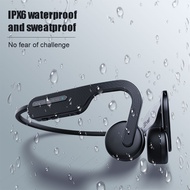 TWS Bone Conduction Headphones Bluetooth Wireless IPX6 Waterproof Ear Hook Headsets Light Sports Type-c Earphones for Cell Phone