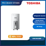 TOSHIBA Instant Water Heater Non-pump / DC Pump Water Heater | DSK38S3MW / DSK38S5MW