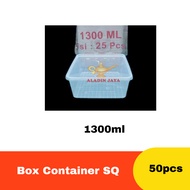 Box Container SQ 1300ml (50pcs)