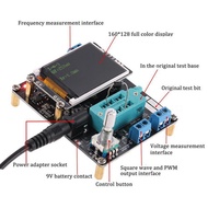 LCR ตัวเก็บประจุไดโอด ESR มิเตอร์วัดความถี่แรงดันไฟฟ้าเครื่องทดสอบทรานซิสเตอร์ GM328 Mega328 PWM เคร