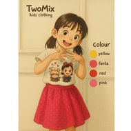 Two Mix - Girls' Skirt Set Ages 1-6 Years 4316