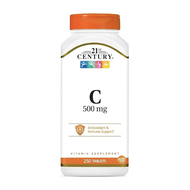 📌 21st Century, Vitamin C, 500 mg, 250 เม็ด