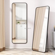 ▦[READY STOCK] Curved Stand Mirror Full Body OOTD Modern Nordic Scandinavian Style Cermin Tinggi Besar Full Length
