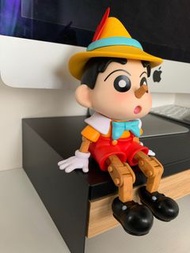 全新 蠟筆小新  木偶公仔