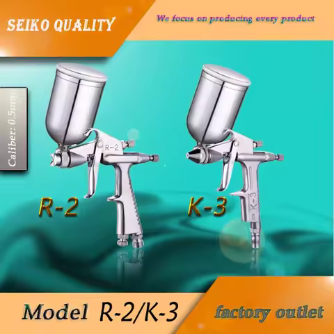 Package shipping Small spray gun K3 R2 Spray gun 0.5 caliber Leather repair spray gun Small area pai