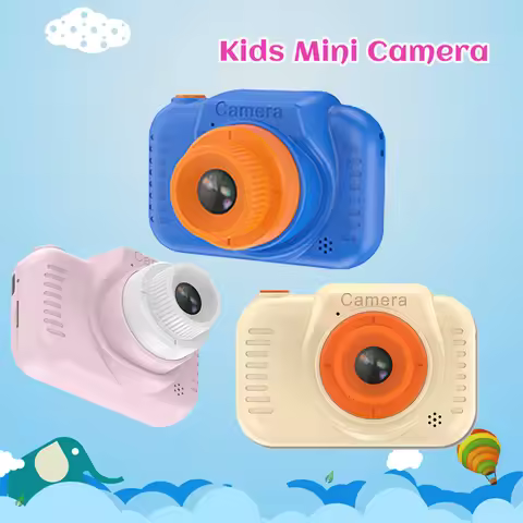 Kids Mini Camera 1080P HD Photography video record Kids Toys Cartoon Digital Camera Children Camera 