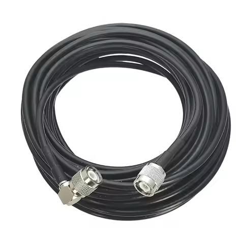 TNC to TNC male Perpendicular 90° TNC-J feeder Extension Coaxial Cable 50-3 RG58 1M 2M 3M 5M for Tri