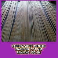 Carbon Sutet Mentah 7 mm 130 cm