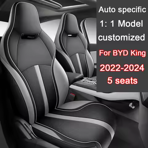 Custom Car Seat Covers For BYD BYD king DM-i 2022 2023 2024 byd Full Covered Cushion Car Seat Protec