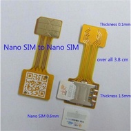Dual Sim Card + Micro SD Converter - Hybrid Dual SIM Extension - Alat untuk Dual Sim Card Hybrid