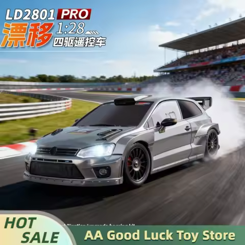 Hot Sale Ld2801Pro Rc Drift Car With Gyroscope 1:28 Full Proportion 4WD 2.4G Remote Control Car Toys