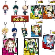 My Hero Academia Deku Shoto Bakugo Anime Acrylic Keychain
