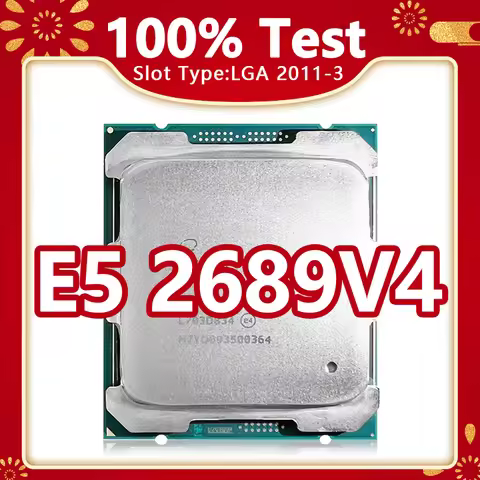 Xeon E5-2689V4 CPU 14nm 10 Cores 20 Threads 3.1GHz 25MB 165W processor LGA2011-3 for X99 motherboard