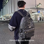 GOYARD South Korea Dongdaemun EMM กระเป๋าเป้สะพายหลัง Madrid สำหรับทั้งหญิงและชายนักเรียนความจุขนาดใหญ่ลำลองทันสมัยกระเป๋านักเรียนสำหรับการเดินทาง