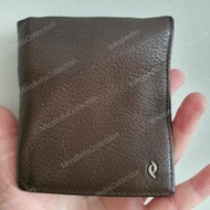 Dompet lipat pendek kulit Portofolio by Esquire Dark Brown