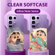 Latest Premium Crayonshinchan Girls Case Infinix Note 50 Pro 5G 30 40 Pro Plus 5G 40 4G Tk Cute Casi