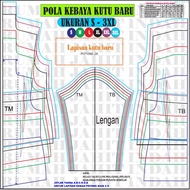 Pola Jiplak Pola Instan Pola Baju Pola Kebaya Kutu Baru Dewasa Pola Baju Wanita