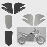 Motorcycle Tank Pad Protector Sticker Decal Gas Fuel Knee Grip Traction Side For F800GS F800 GS f800