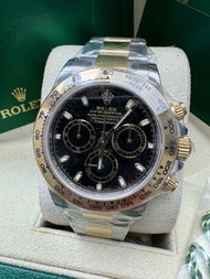 未使用品Rolex 116503 黑面 行貨