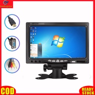 7 Inch Monitor HD TFT-LCD Car Rearview Monitor VGA/HD Multimedia Interface/AV Video Interface Rotata
