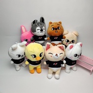 【PRETTY】 KPOP Stray Kids Skzoo Stuffed Toys Plush Doll Kids Girlfriend Gifts Toy Leeknow Hyunjin Home Decoration Children Gifts