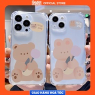 Samsung S9+/S21+/Note 8/S23 FE/S24 Ultra/S25/... CaseFlexible in the Shape of a Rabbit Holding a Flo