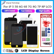 For 5 SE 5s 5c 6 6plus 6s 6splus 7 7plus 8 8 Plus LCD with Touch Screen Display Digitizer LCD Replacement Kit