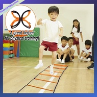 Children's Indoor Physical Fitness Training Equipment 3D Foldable Agile Ladder Home Outdoor Speed Jumping Grid Ladder Coordinated Step Training Football training ladder