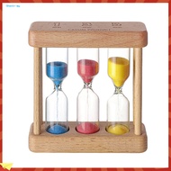 GH|  Shock-resistant Hourglass 5 Sand Timer 3-in-1 Sand Timer Set 1 Min 3 Min 5 Min Hourglass for Co