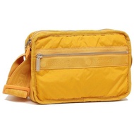 日本 LeSportsac 泥黃色尼龍布 RAINI CROSSBODY 斜咩 腰包