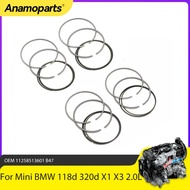 Engine Piston Rings Set Fit 2.0 L B47 For Mini Cooper BMW 120d 318d 420d 520d X1 X2 X3 F20 F25 F30 F