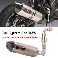 G310GS G310R Motorcycle Exhaust Pipe G310 R Yoshimura Exhaust G310R Section G310 GS For BM W Exhaust