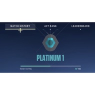 Platinum Account Valorant