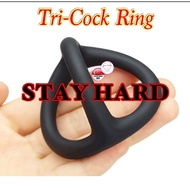triangle tri cock penis ring performance enhancement. delay ejaculation, harder errection.
