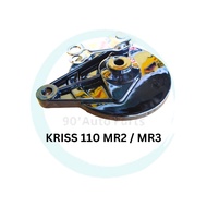 REAR BRAKE HUB COVER SET REAR BRAKE HUB PANEL SET MOTOR MODENAS KRISS 110 MR2 MR3 KRISS110 MR2 MR3
