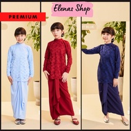 Baju Raya 2023 Kurung Moden by TP ANGGUN BUDAK PEREMPUAN KANAK ANAK GIRLS LACE MODEN NYONYA PENDEK TRADISIONAL KAIN BIKU