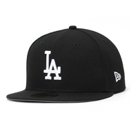 Los Angeles Dodgers MLB Basic White on Black 59FIFTY Cap