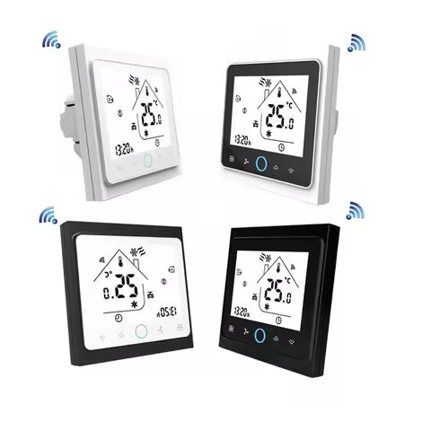 Qiumi Wifi Thermostat Temperature Controller Intelligent Air Conditioning Programmable Temperature C