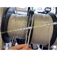 Silver-plated audio wire, imported 4-core, 8-core signal wire. Speaker wire Premium twisted braidedC