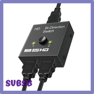 SVBSB UHD HDMI Compatible Splitter 1X2 2X1 Split 1 Input 2 Output Amplifier 1080P 4K x 2K HDMI Compatible Switch 2 Port Bidirectional 4K SVSBD