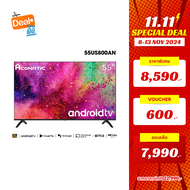 Aconatic LED Android TV 11.0 4K UHD แอลอีดี แอนดรอย ทีวี ขนาด 55 นิ้ว รุ่น 55US800AN (รับประกัน 3 ปี