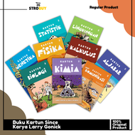 Buku Kartun Fisika Kalkulus Genetika Lingkungan Biologi Kimia Aljabar Komunikasi Statistik - Larry G