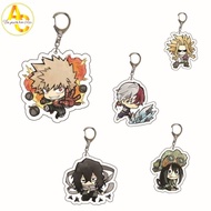 My Hero Academia Keychain Cartoon Characters Midoriya Izuku Bakugo Katsuki Todoroki Shoto